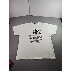 Mega Yacht playboy bunny  t-shirt. Size Xxl 100% soft cotton. Made in USA.